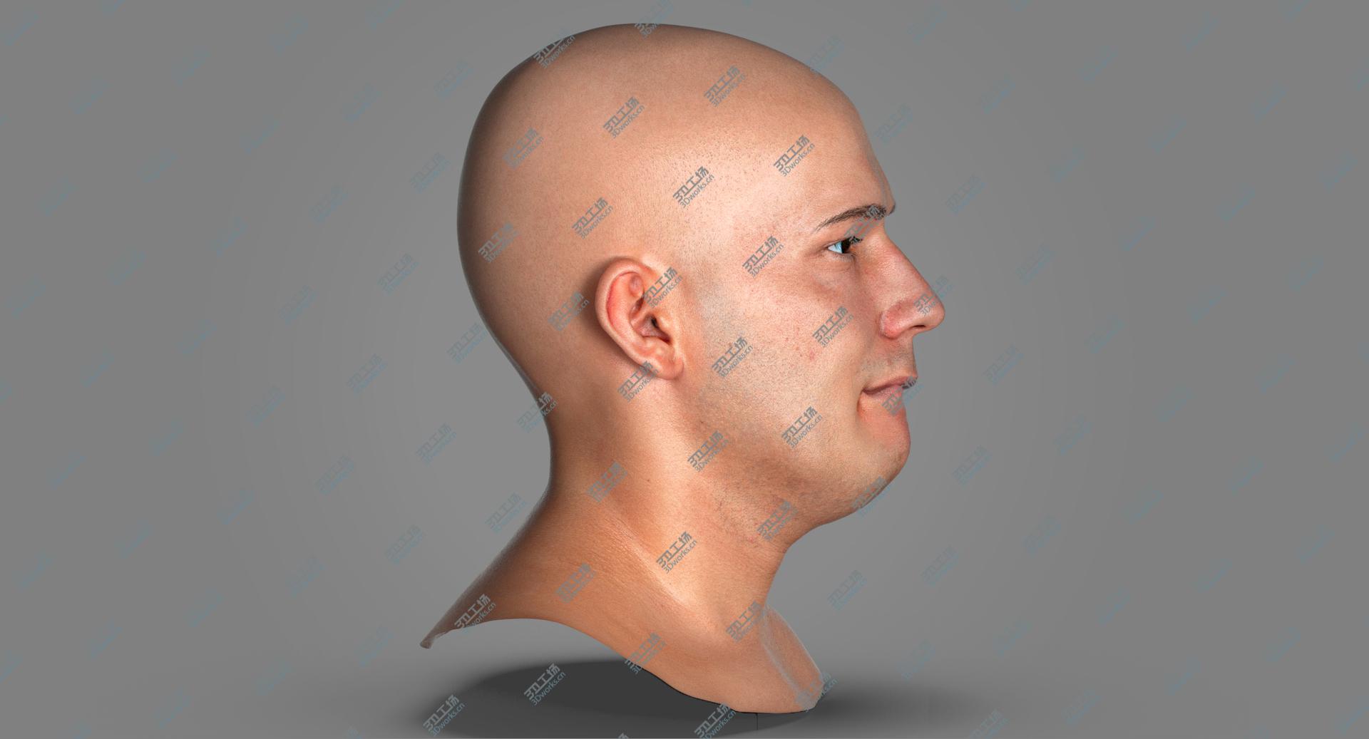 images/goods_img/202105073/Marcus Human Head Lip Bite Right AU32 3D model/5.jpg